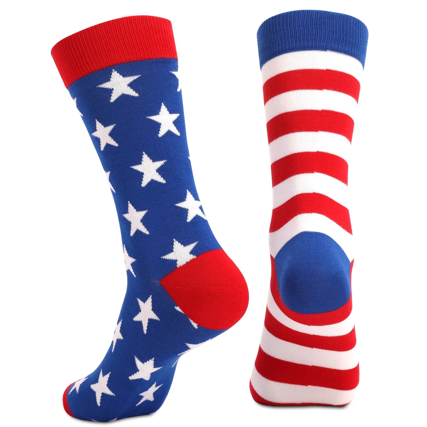 New American Flag Socks For Men