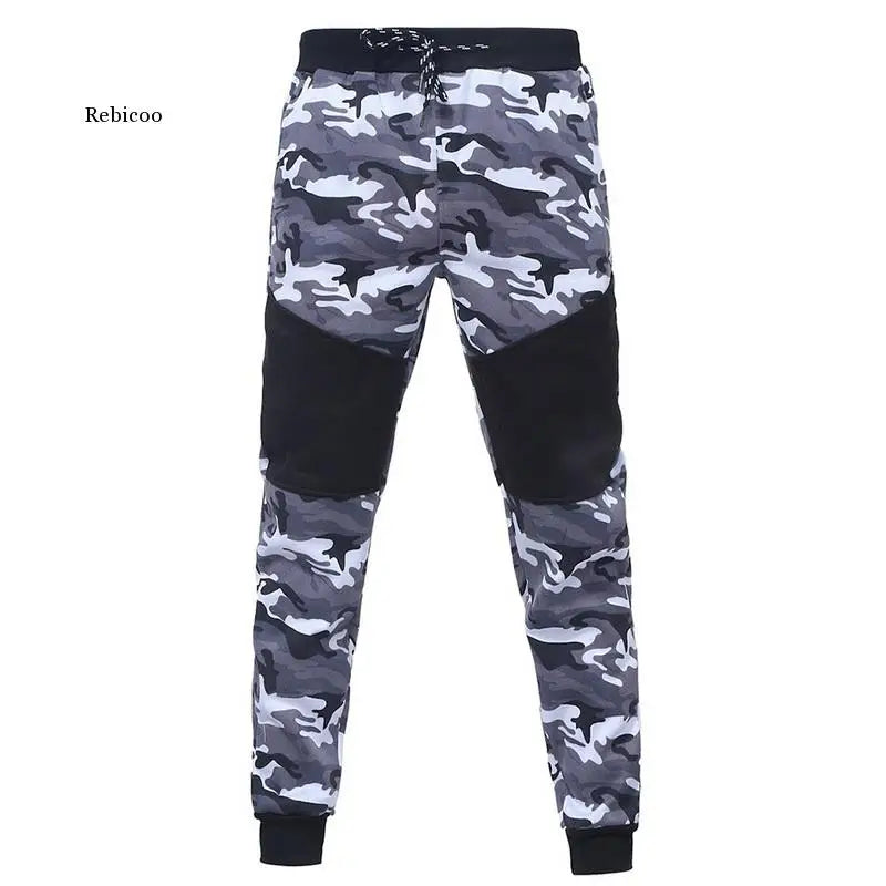 Camouflage Patchwork Jacket+Pants 2Pc