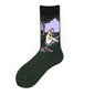 World Famous Painting Female Happy Socks