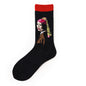 World Famous Painting Female Happy Socks