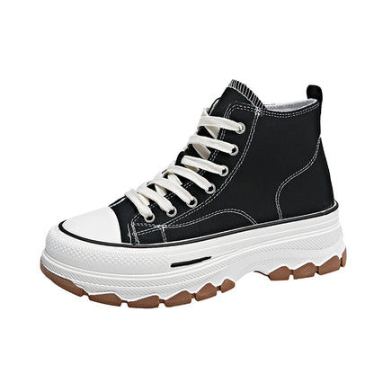 High Top Lace-Up Non-slip Canvas