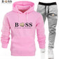 Tracksuit Hoodies + Pants 2Pcs Sets Suit Fashion Trendy