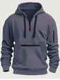 Men's hoodie fashion casual sports hoodie long sleeve trendy thick outdoor pullover