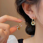 Stainless Steel Gold Color Earings