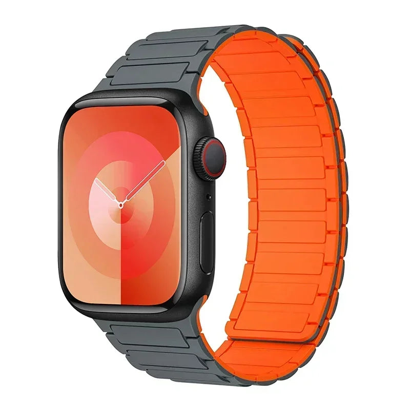 Magnetic Loop Silicone Bracelet iWatch sultra 2 strap