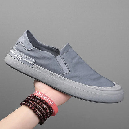 Men Sneakers Light Ice Silk Cloth Casual Shoes Breathable