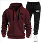 Sports Tracksuit Jogging Men's Casual Sweatshirt hoody Suit for Men High Quality