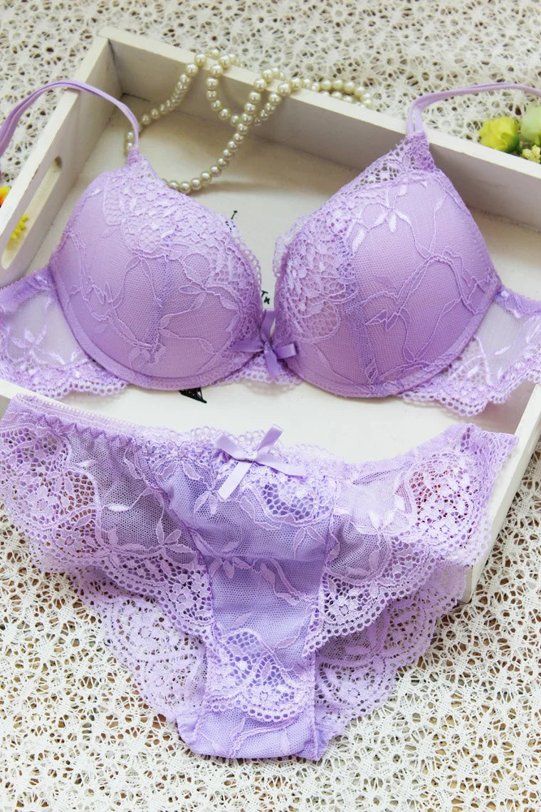 Lingerie Beautiful 2 Pcs Underwear Lace Sets