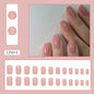 24 Pcs Press on Nails Glossy Reusable Nails