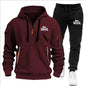 Sports Tracksuit Jogging Men's Casual Sweatshirt hoody Suit for Men High Quality