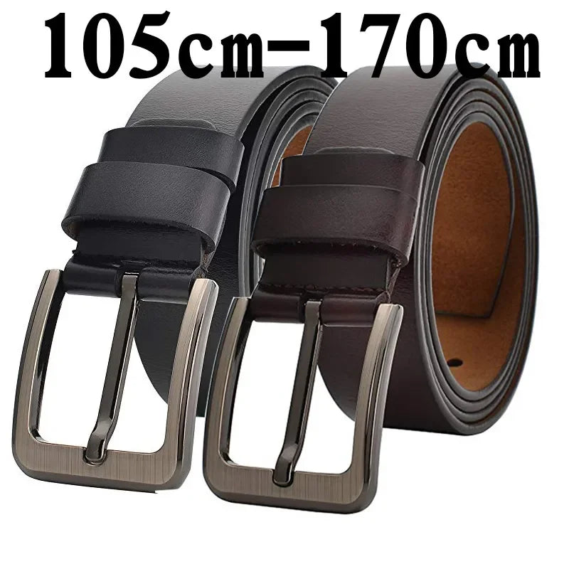 Genuine Leather 140 150 160 170cm Large Size Split Leather High Quality Waist Belt