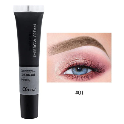 Waterproof Peel Off Eyebrow Gel