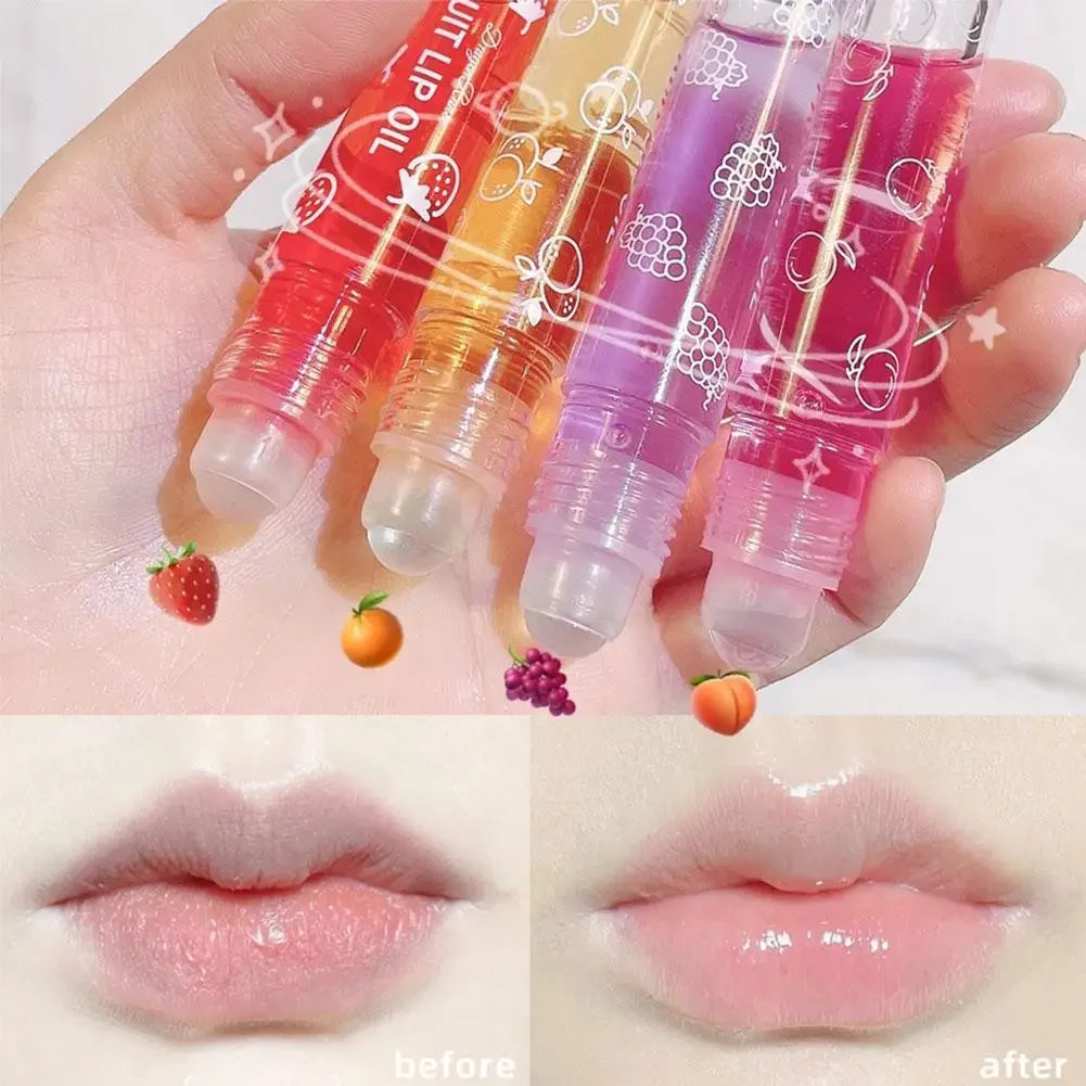 Roll-on Fruit Essence Lip Balm Lip Hydrating Lip Oil