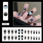 24 Pcs Press on Nails Glossy Reusable Nails