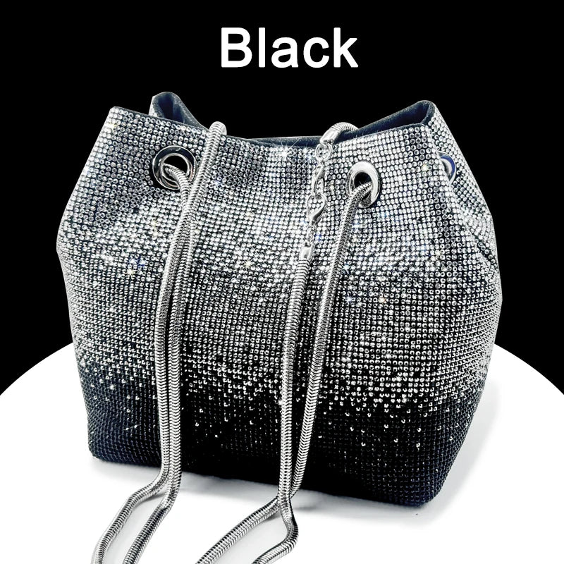 Italian design luxury shiny party women handbags high quality bags