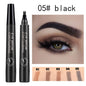 Eyebrows Pen Eyebrow Tattoo Waterproof Liquid Black Eye Brow Makeup Pencil Microblading