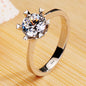 Never Fade 18K White Gold Color Ring Solitaire 2 Carat