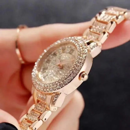 Luxury Women  Quartz Watch Rhinestone