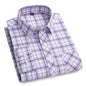 100% Cotton Plaid Shirts Long Sleeve Fashion Casual Thin Soft Comfortable Classic Basic Man Shirt