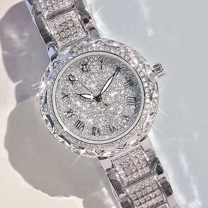 Luxury Women  Quartz Watch Rhinestone