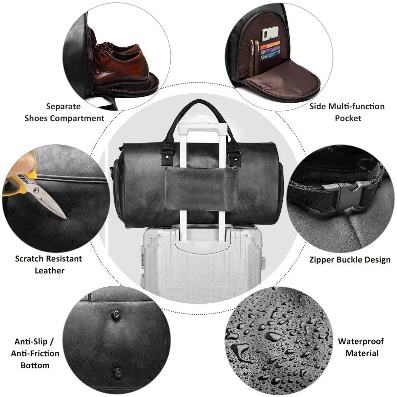 Duffle Bag  with Shoe Compartment Waterproof