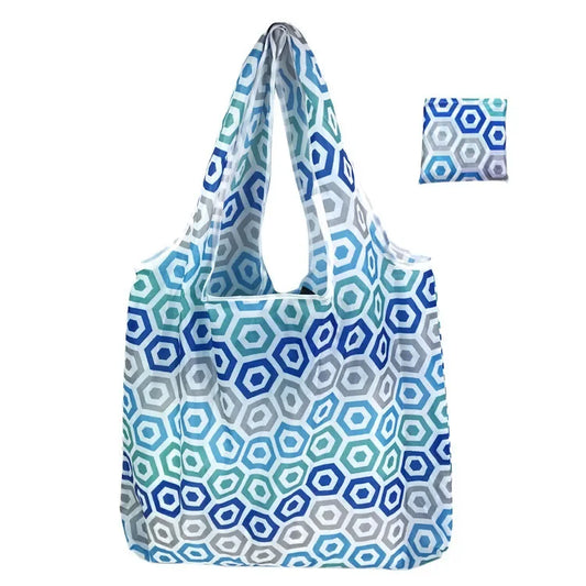 Tote Flower Prints Reusable Storage Bag Organizer Bags