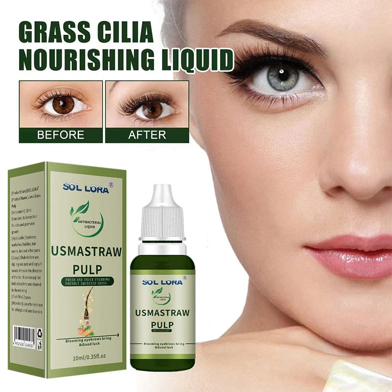 Eyebrow Growth Serum Nourishing Follicles Lashes Enhancer for Intensive Lengthening