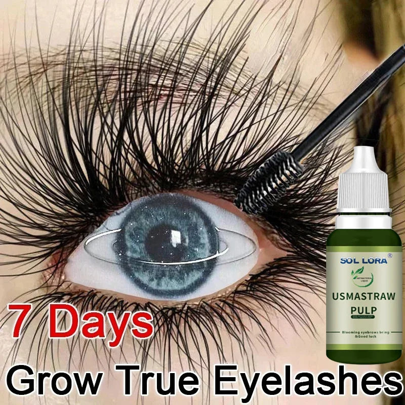 Eyebrow Growth Serum Nourishing Follicles Lashes Enhancer for Intensive Lengthening