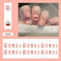 24 Pcs Press on Nails Glossy Reusable Nails