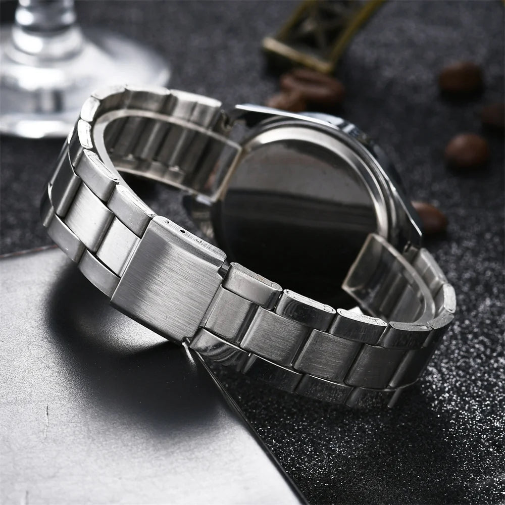 Women's TVK Quartz Watch Stainless Steel Gold Wristwatch