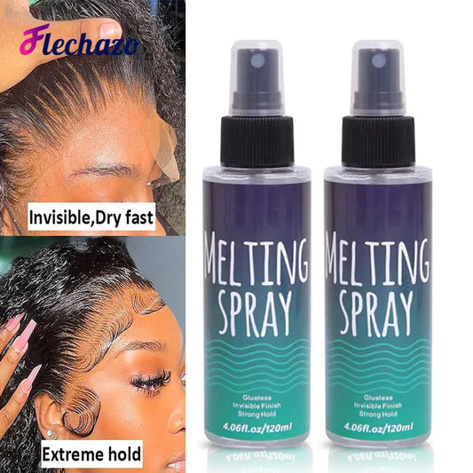 Melting Spray For Long Lasting Hold Wig Glue Spray Edges Control Lace Melt Spray