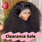 Soft 26Inch 180Density Long Natural Black Kinky Curly Lace Front Wig For Women With Baby Hair Preplucked Daily Glueless