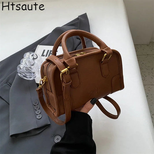 Small Square Bags Handle Purse Classic Shoulder Bag