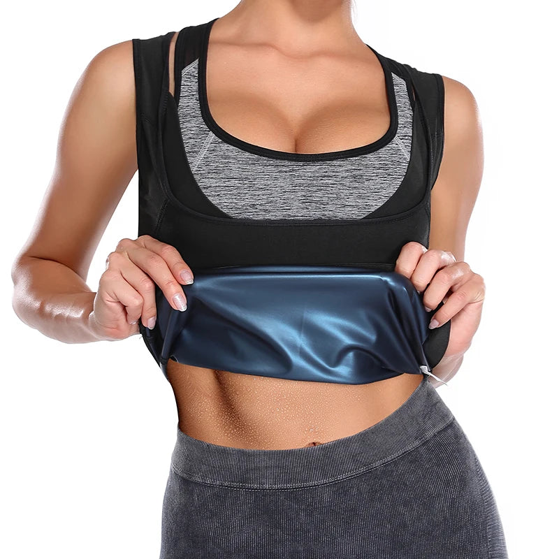 Women Waist Trainer Sauna  Fat Burner Belly Trimmer Tops