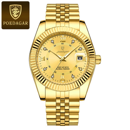 POEDAGAR Sport Wrist Watch For Men Waterproof