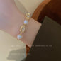 4Pcs/Set Heart White Color Pearl Bracelets Set