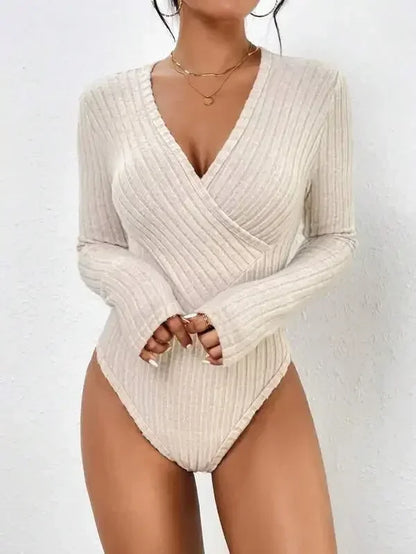 Knitted One Piece Elegant body suit