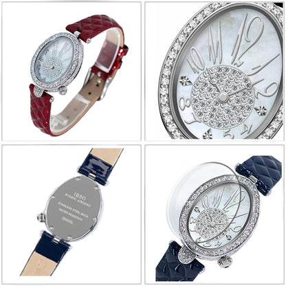 Designer Watch Leather Oval Waterproof Exquisite Quartz Handwatch