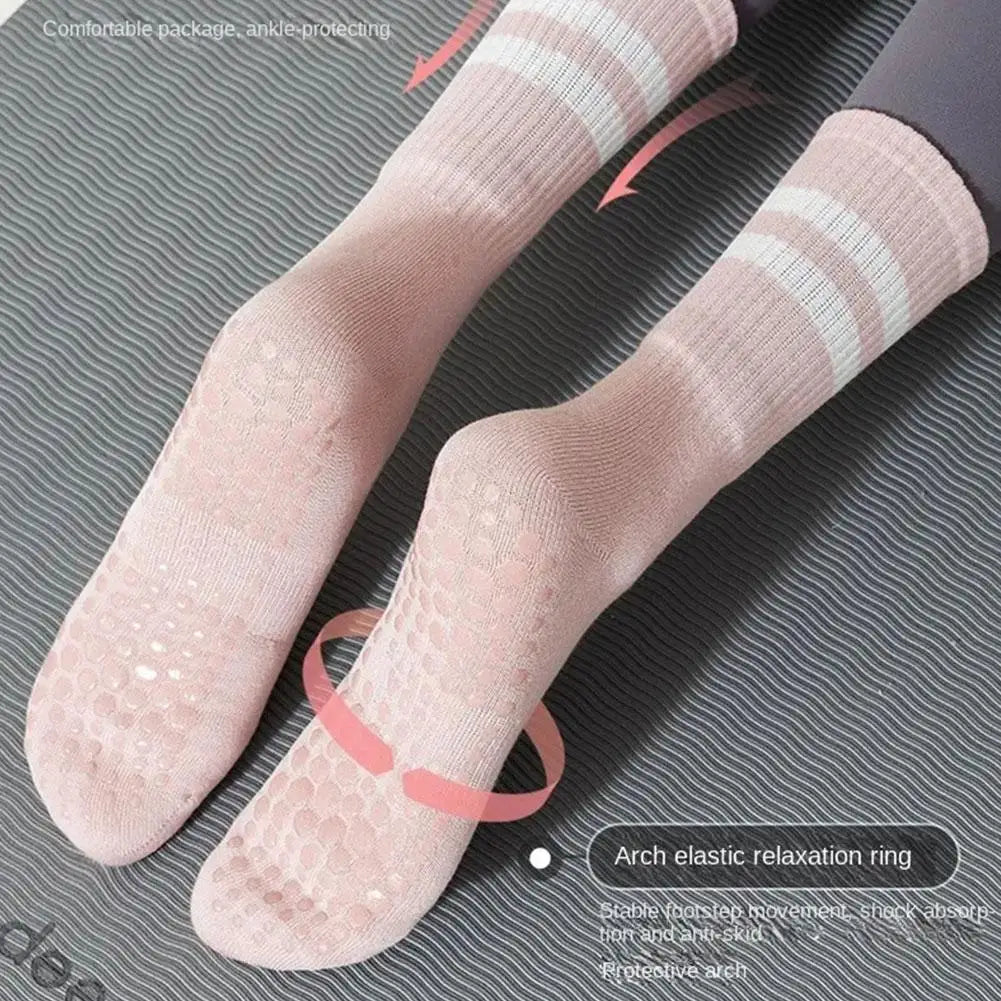 Sports Cotton Mid-tube Bottom Professional Non-slip Socks