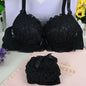 Bra & Brief Sets  Wire Free Push Up Lace Bra