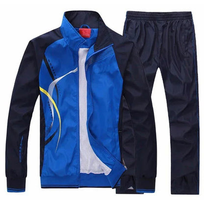 Men's Casual Tracksuit 2 Pieces Jacket + Sweatpants