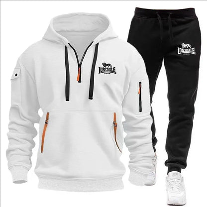 Sports Tracksuit Jogging Men's Casual Sweatshirt hoody Suit for Men High Quality