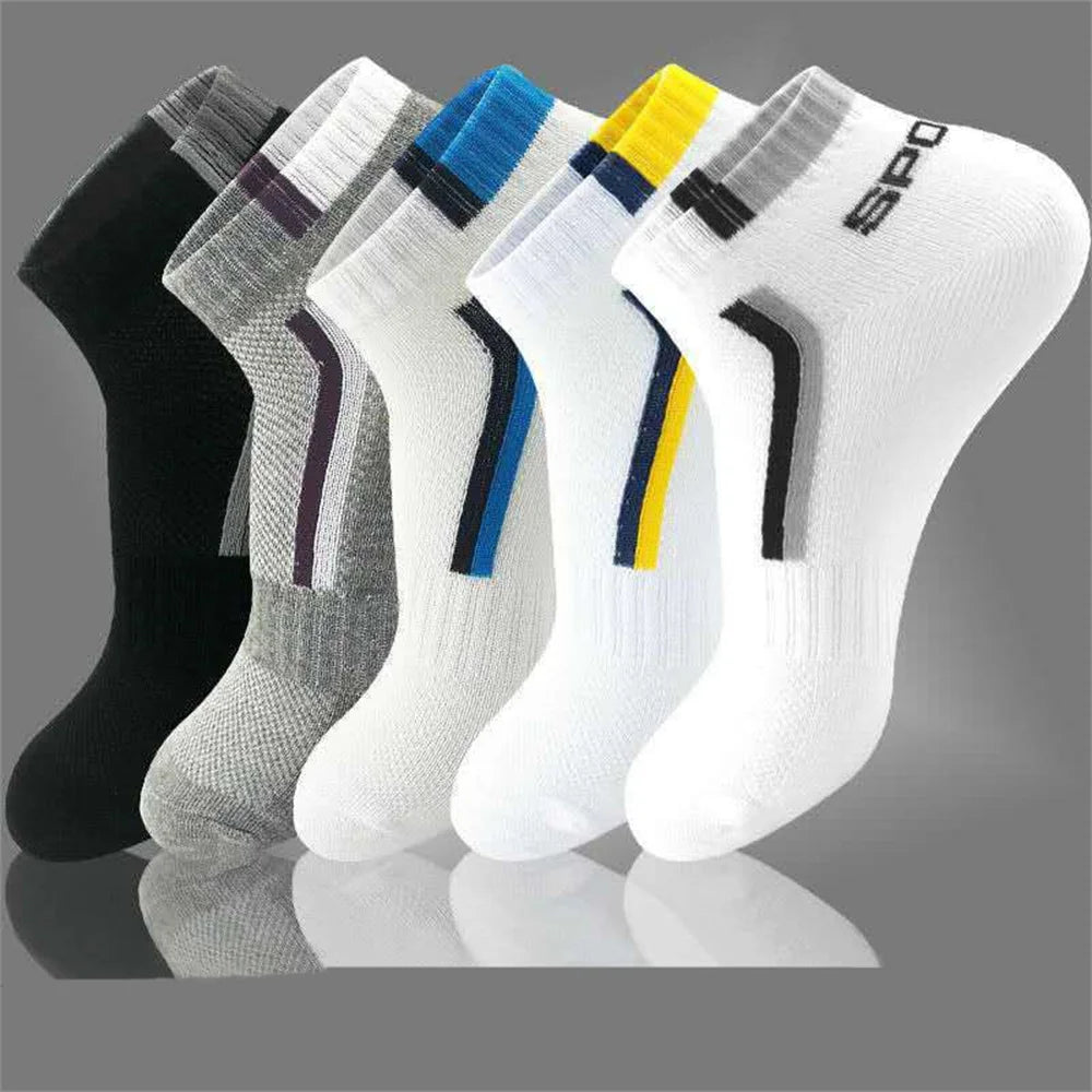 5 Pairs/Pack "Sports" Men's Summer Socks