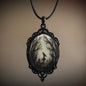 Gothic Vintage  Quartz  Pendant Necklace