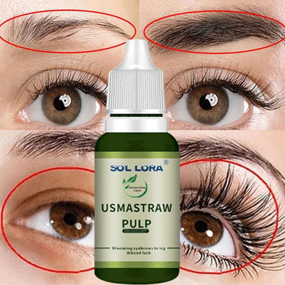 Eyebrow Growth Serum Nourishing Follicles Lashes Enhancer for Intensive Lengthening