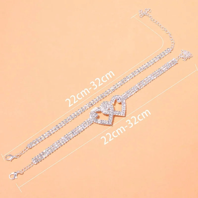 Beautiful Dazzling Ankle Bracelet