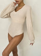 Knitted One Piece Elegant body suit