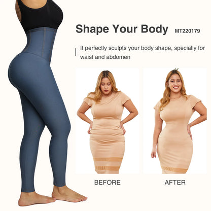 NEW Women Leggings Body Shaper High Waist Slimming Pants