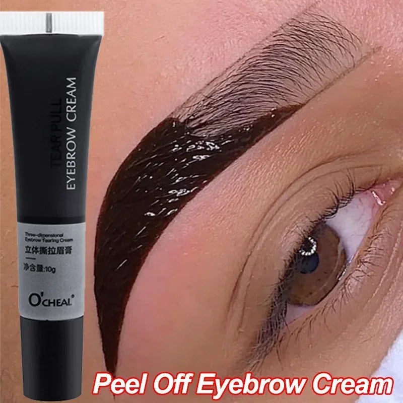 Waterproof Peel Off Eyebrow Gel