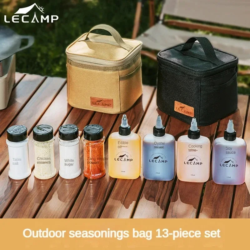 Outdoor camping Seasoning Dispenser Spice Travel Storage Bag